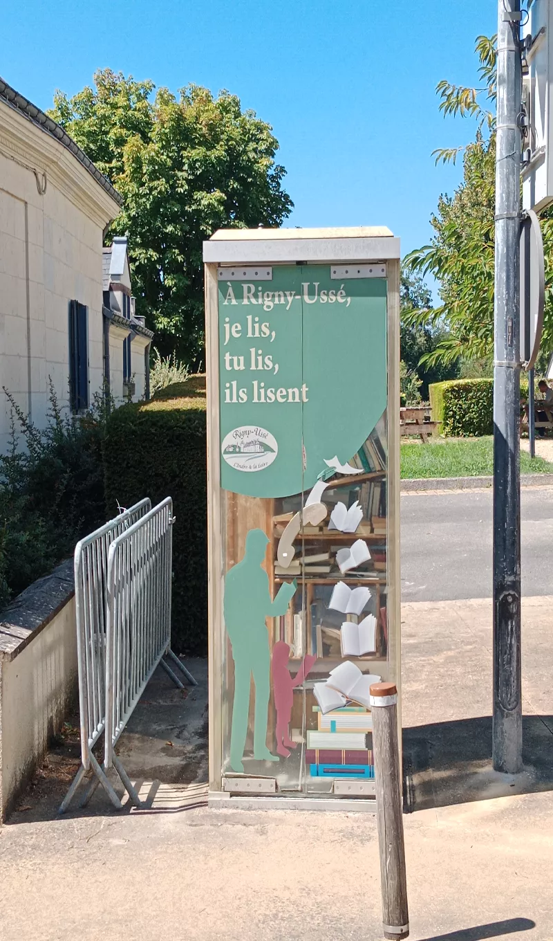 Délivrez - Boite à livres (Rigny-Ussé, France)