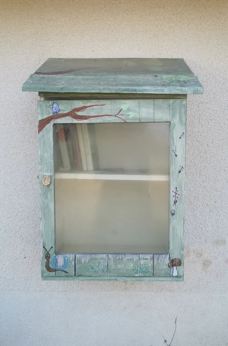 Délivrez - Boite à livres (Saint-Gilles-les-Forêts, France)