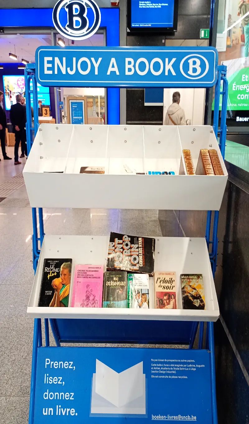 Delivrez - Free Library (Namur, Belgium)